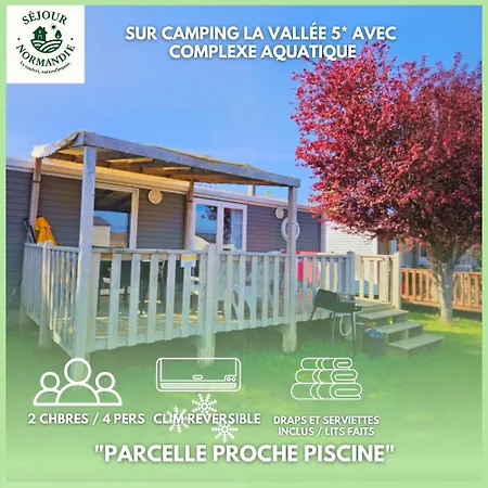 262- Joli Mobilhome 4 Pers 2 Clim 5 Etoiles Semesterpark